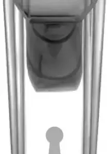 Superior Brass Knob Lock CC 57mm CP 184x53mm SUP37043K