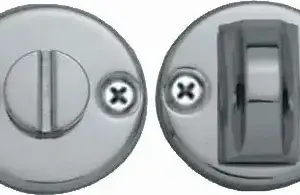 Superior Brass Privacy Turn Snib Round CP 35mm SUP39035