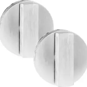 Superior Brass Round Double Snib Set Concealed Fix CP SUP39044