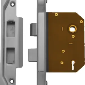 Superior Brass Rebated Lock 3 Lever CP 45mm SUP39047