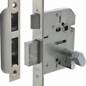 Superior Brass QuadLock Multi Function Entrance Lock 304 PSS 60mm SUP39300