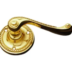 Superior Brass Lever Latch Georgian PB 57mm SUP4005