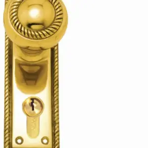 Superior Brass Knob Lock CC 476mm PB 150x50mm SUP4056A