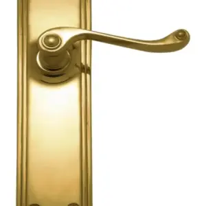 Superior Brass Lever Latch Passage Set PB 200x50mm SUP4084