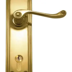 Superior Brass Lever Lock CC 85mm PB 200x50mm SUP4084E