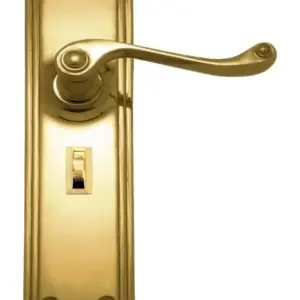 Superior Brass Lever Lock Privacy PB 200x50mm SUP4084P