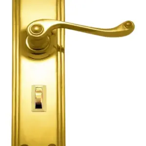 Superior Brass Lever Lock Privacy PB 150x50mm SUP4087P