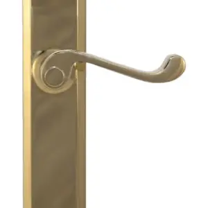Superior Brass Lever Latch Passage Set Forged Virgin Brass PB 200x50mm SUP4169