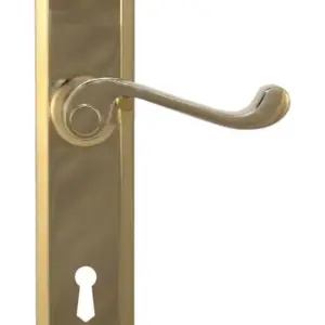 Superior Brass Lever Lock CC 57mm PB 200x50mm SUP4169K