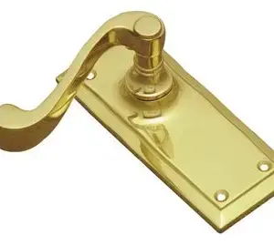 Superior Brass Lever Latch Forged Virgin Brass PB 125x50mm SUP4171