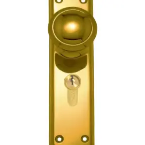 Superior Brass Knob Lock CC 476mm PB 200x48mm SUP4173A