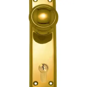 Superior Brass Knob Lock CC 85mm PB 200x48mm SUP4173E