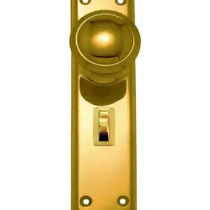 Superior Brass Knob Lock Privacy PB 200x48mm SUP4173P