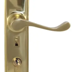 Superior Brass Lever Lock punched to suit myLOCK PB 200x48mm SUP4176M