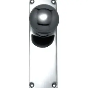 Superior Brass Knob Latch Passage Set SC 200x50mm SUP43004