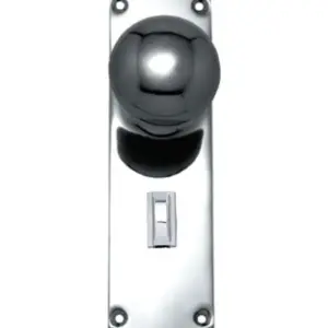 Superior Brass Knob Lock Privacy SC 200x50mm SUP43004P