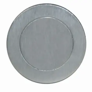 Superior Brass Blank Archit Euro Escutcheon Sq Edge SC 52mm SUP43709