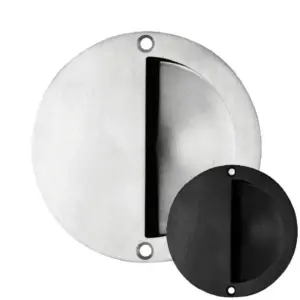 Superior Brass Flush Pull Round SSS 90mm SUP43743