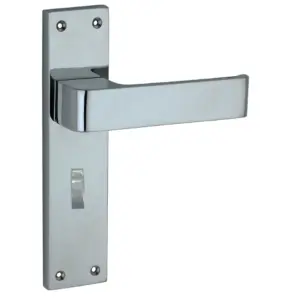 Superior Brass Lever Entrance Set myLOCK CC 85mm SC 200x45mm SUP43825M