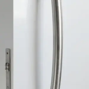 Superior Brass Entry Handle Double 316 SSS 600mm SUP43874