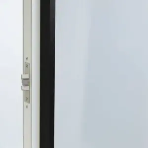 Superior Brass Entry Handle Blade Design Sliding Double Satin Chrome 450mm SUP43940