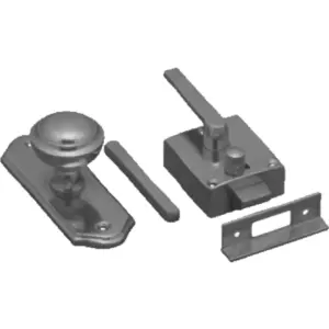 Superior Brass Fly Wire Lock Set SC SUP44198