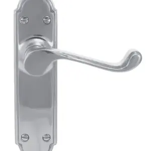 Superior Brass Lever Latch Passage Set SC 180x45mm SUP44391