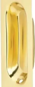 Superior Brass Flush Pull Sq PB 110x35mm SUP4469