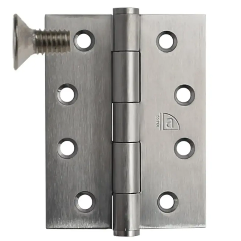 Superior Brass SS Hinge Fix Pin M5 12mm Metal Thread Screws SSS 100x75mm SUP45108MT