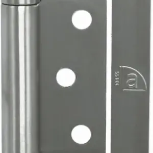 Superior Brass 316SS Hirline FastFix Bearing Hinge inc screws SSS 100x47mm SUP45344