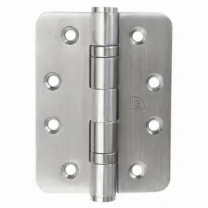 Superior Brass Radius Ball Bearing Hinge 304SS 2BB SSS 100x75x25mm SUP45408