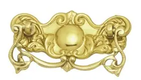 Superior Brass Cabinet Fitting PB 37x90mm SUP4547