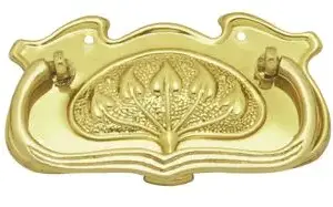 Superior Brass Cabinet Fitting PB 37x65mm SUP4557