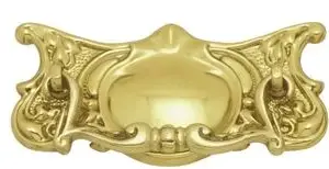 Superior Brass Cabinet Fitting PB 44x88mm SUP4564