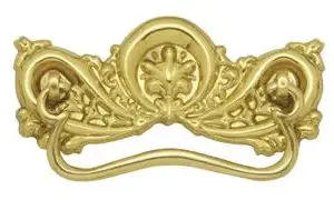 Superior Brass Cabinet Fitting PB 38x82mm SUP4570