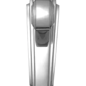 Superior Brass Art Deco Knob Latch Passage Set SC 203x63mm SUP47040
