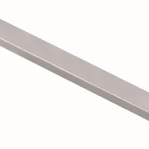 Superior Brass Kitchen Handle T Satin SSteel 10x20mm Square 460mm SUP48789