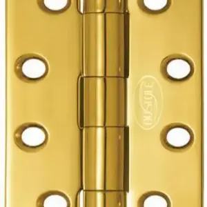 Superior Brass Butt Hinge Fixed Pin inc screws PB 63x35mm SUP5003