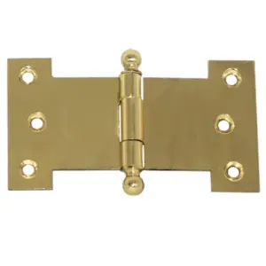 Superior Brass Parliament Shutter Hinge Ball Tip pr PB 62x90mm SUP5095