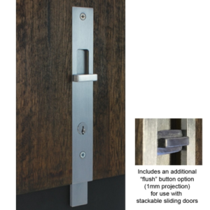 Superior Brass Flush Bolt C4 Keyway Heavy Duty PB 200x30mm SUP5195