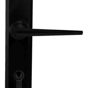 Superior Brass Lever Lock Entrance Set CC 85mm Black 200x50mm SUP53169E