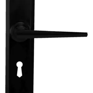 Superior Brass Lever Entrance Set Skeleton Key Black 200x50mm SUP53169K