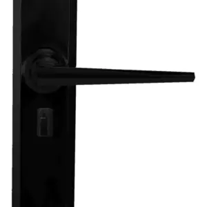 Superior Brass Lever Lock Privacy Set Black 200x50mm SUP53169P
