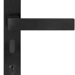 Superior Brass Long Plate SC MyLock Entrance Black 225x32mm SUP53670M