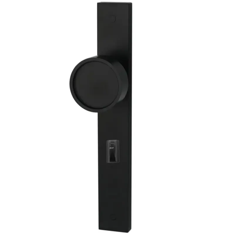 Superior Brass Builders Choice Designer Knob Set Black 225mm Privacy SUP53677P