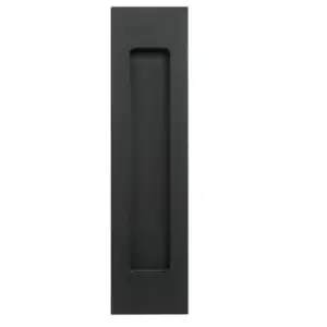 Superior Brass Flush Pull Rectangle Black 100x50mm SUP53745