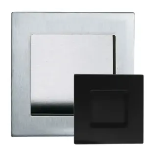 Superior Brass Flush Pull Square Black 50x50mm SUP53751