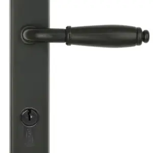 Superior Brass Lever Handle EntranceSet CC 85mm Black 255x42mm SUP53820E