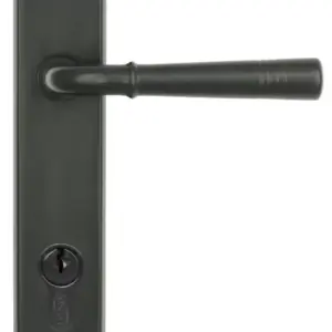 Superior Brass Lever Handle Entrance Set CC 85mm Black 255x42mm SUP53821E