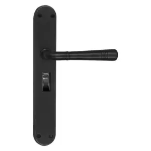 Superior Brass Lever Handle Privacy Set Black 255x42mm SUP53821P